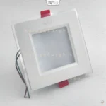 چراغ دورشیشه مربعی گلاریس پارس شعاع