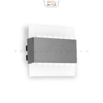 چراغ دیواری مربع شعاع الکتریک مناسب نورپردازی دیوار و فضای بسته و باز در رنگ بدنه های مختلف