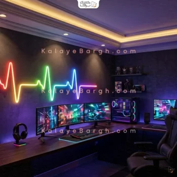گیره نصب نئون rgb