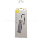 هاب 6 پورت USB-C باسئوس مدل UltraJoy Clarity New