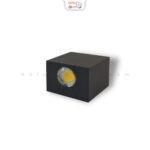 چراغ دکوراتیو مربع کبریتی یکطرفه ضدآب 1 وات زمرد نور اسپرلوس