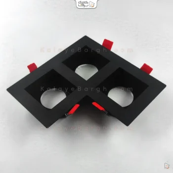 فریم مربع دارک لایت سه خانه کنج 3SS پارس شعاع - تصویر 2